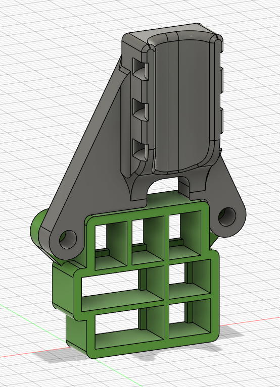 Ender 3 NG v1.2 toolhead accessory cable mount and breakout for BLTouch
