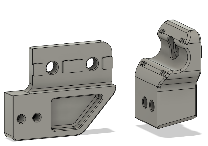 Voron 2.4 Horizontal Z Axis Cable Chain Mod