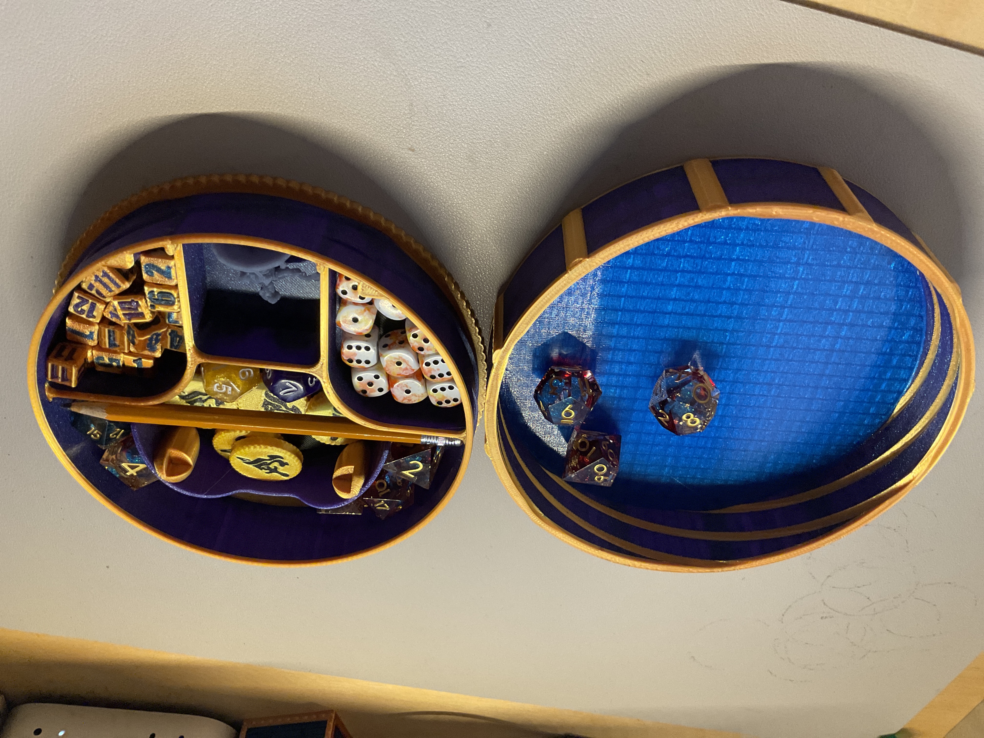 D&D Spin Dice Case / Rolling Tray