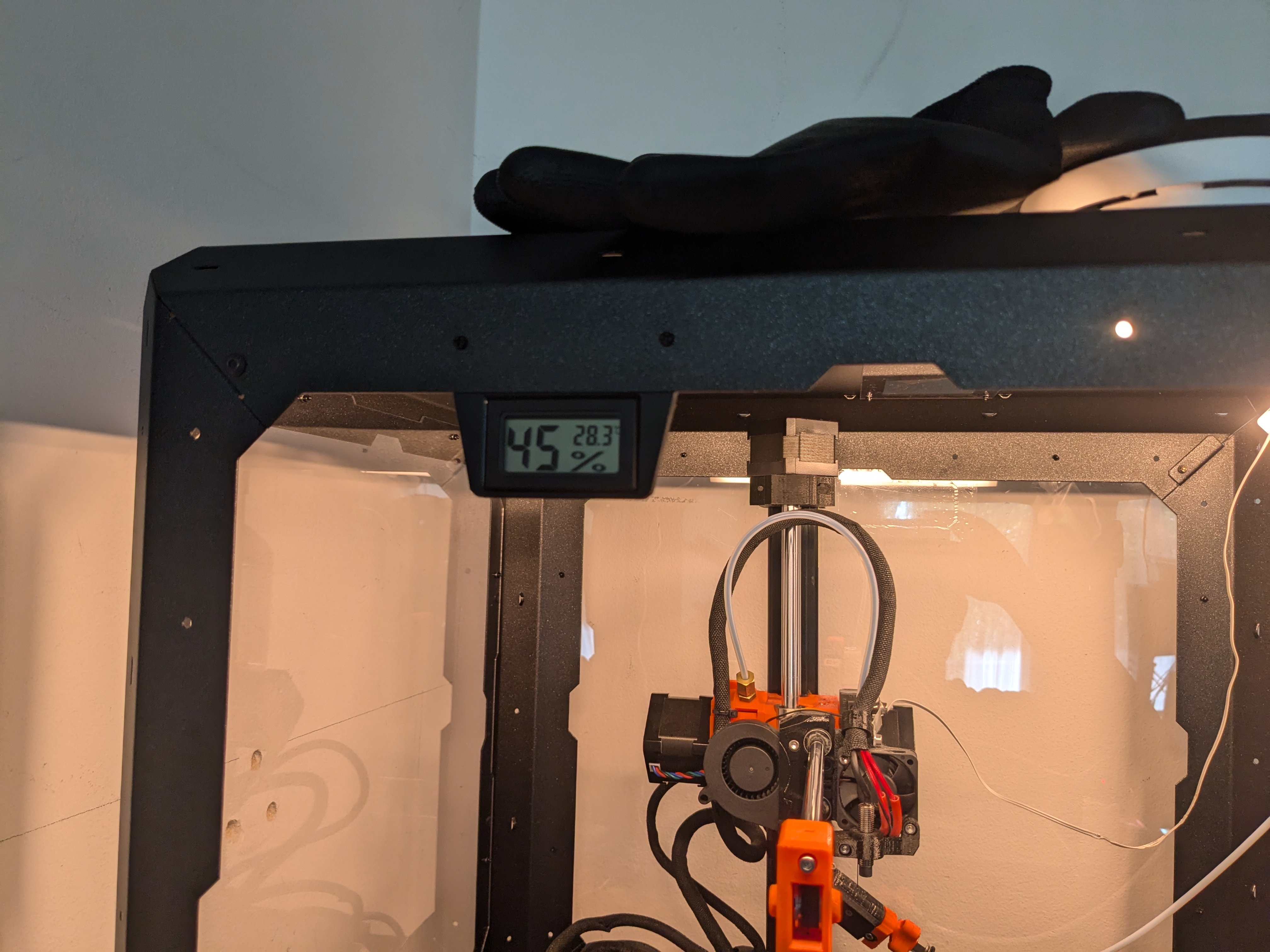 Original Prusa MINI Enclosure side mount bracket for temperature / humidity sensor