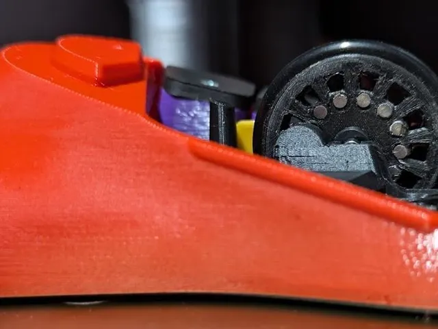 Ploopy Mouse Scroll Wheel with Magnet Drag Break