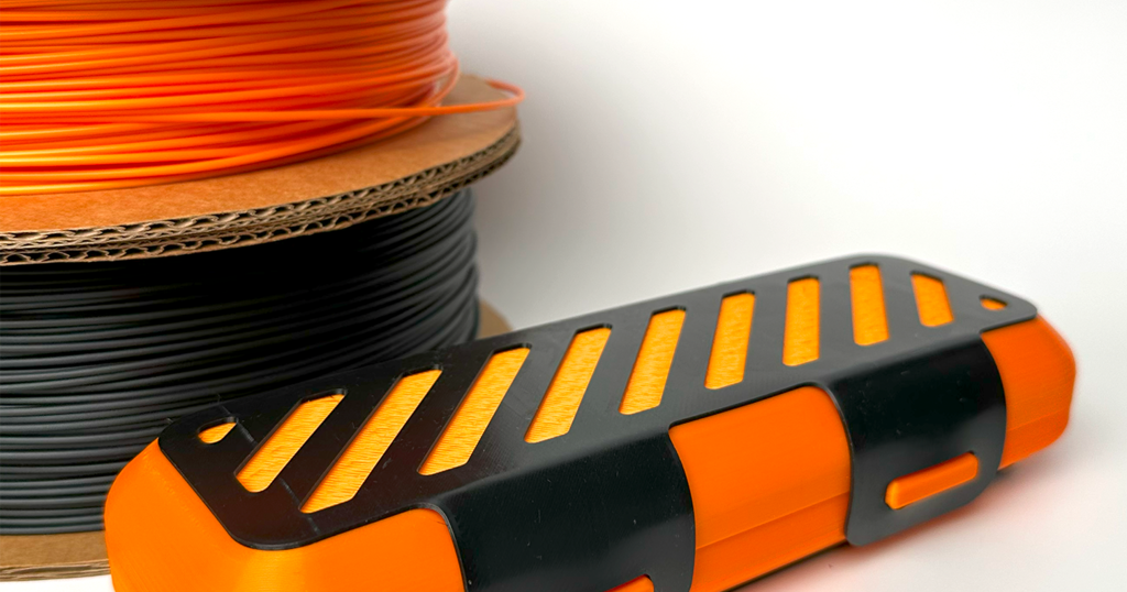 Print in Place TPU + PLA Pencil Case von Protopasta | Kostenloses STL ...