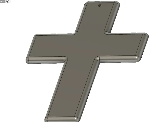 Wall mounted christian cross