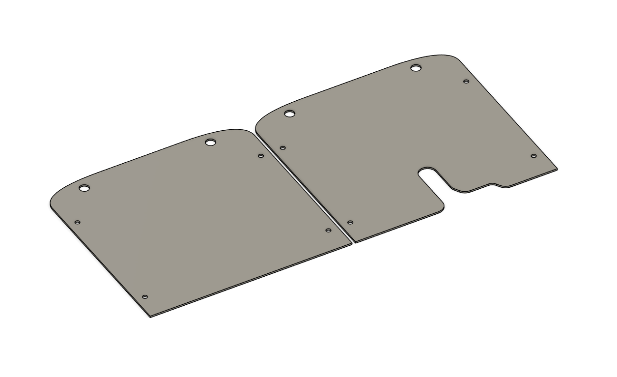 Backer Plate Outline for VOW systems Mushies Footpads autorstwa ...