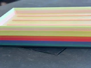 Stackable Tray with Ridges(or no ridges) by Angelo | Download free STL ...