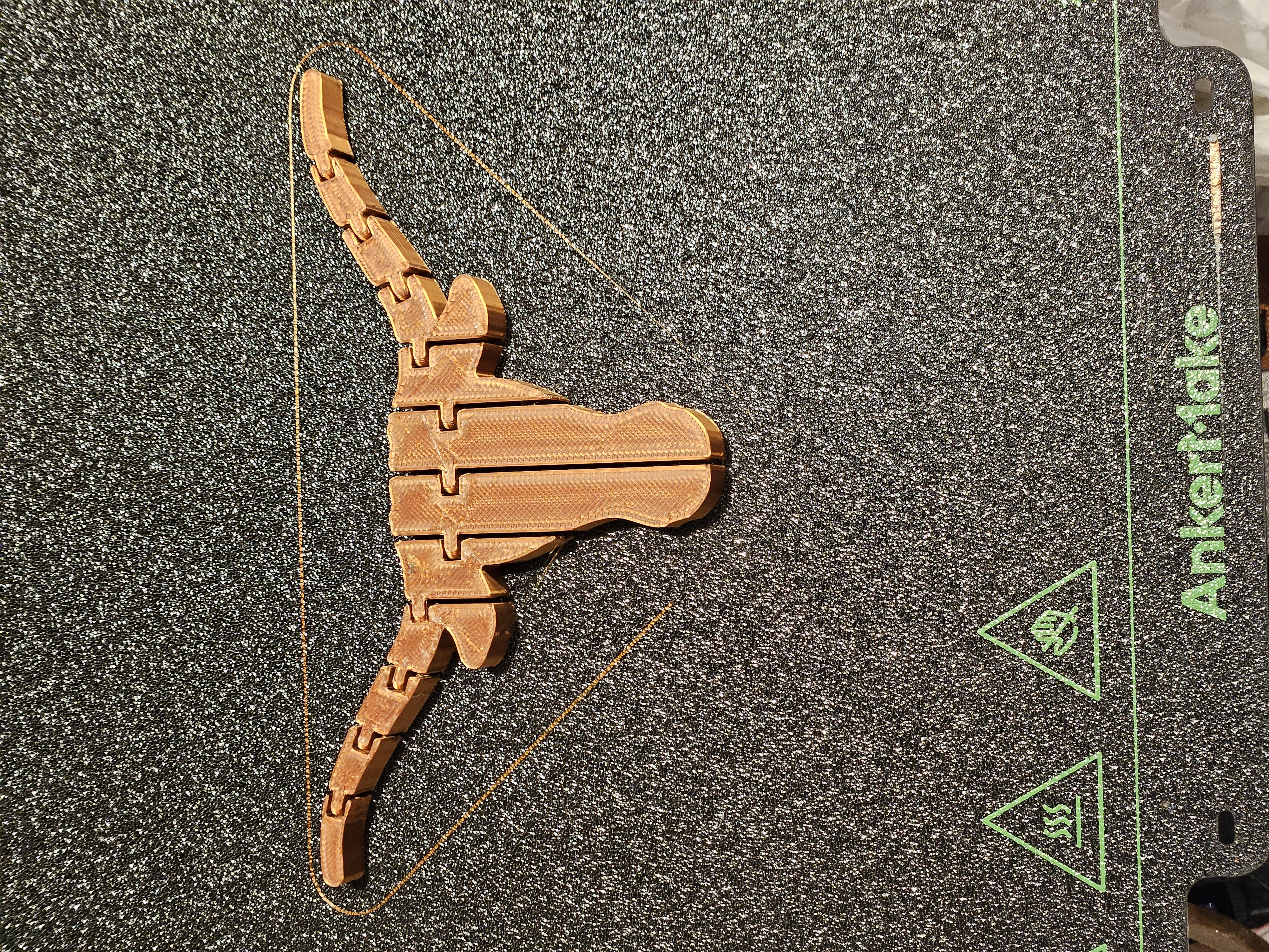 Flexi Bevo / Longhorns fidget toy