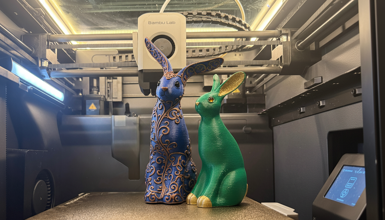 Ceramic Rabbit - Elegant Interior Decor