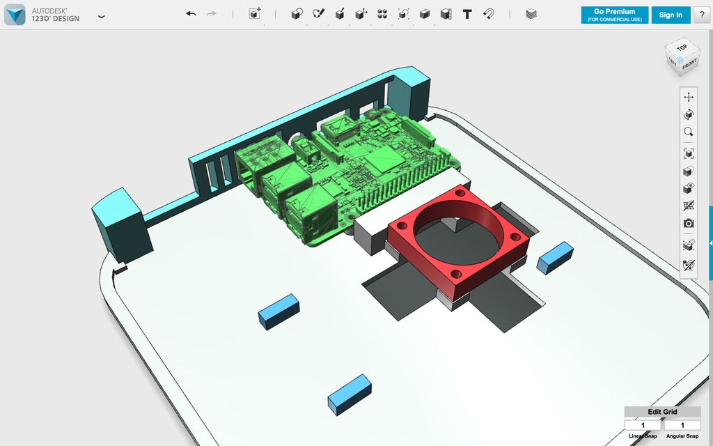 Miniatura 5 do modelo 3D MacPi Mini v2