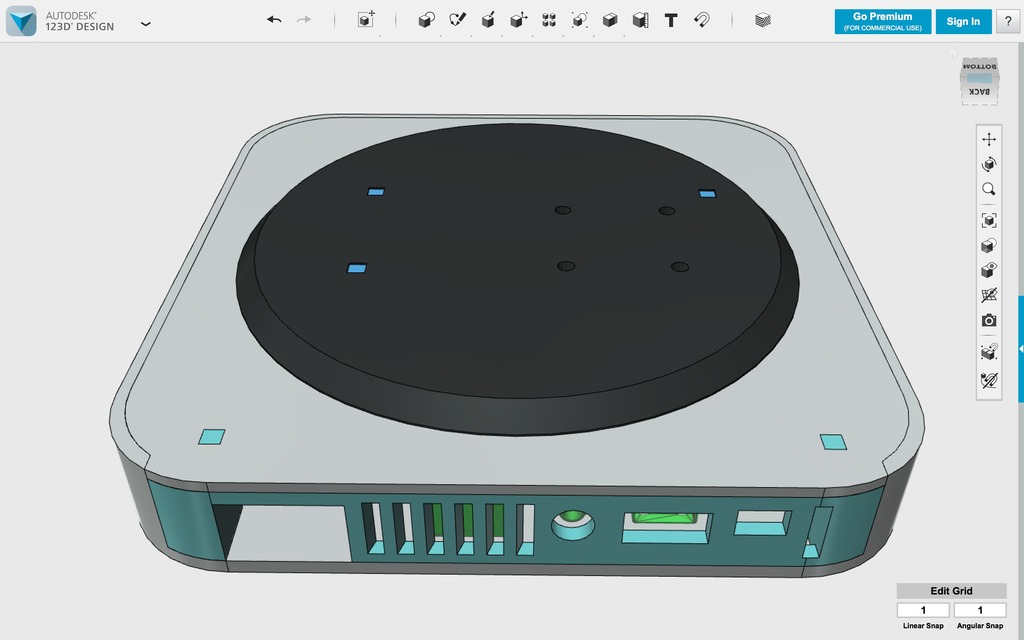 Miniatura 3 do modelo 3D MacPi Mini v2