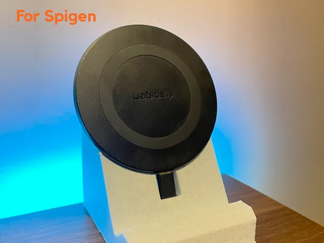 Wireless Charger Stand/Dock for Spigen, most 100mm Chargers.