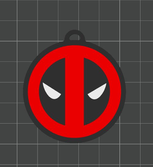 Deadpool Keychain