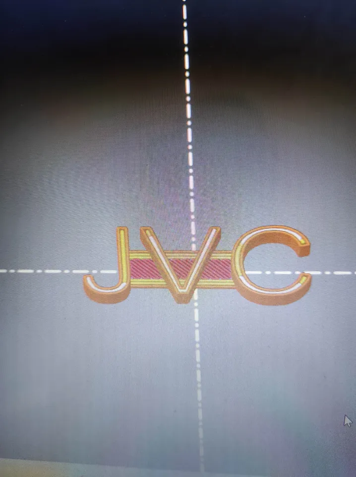 Logo JVC by TomasH | Download free STL model | Printables.com