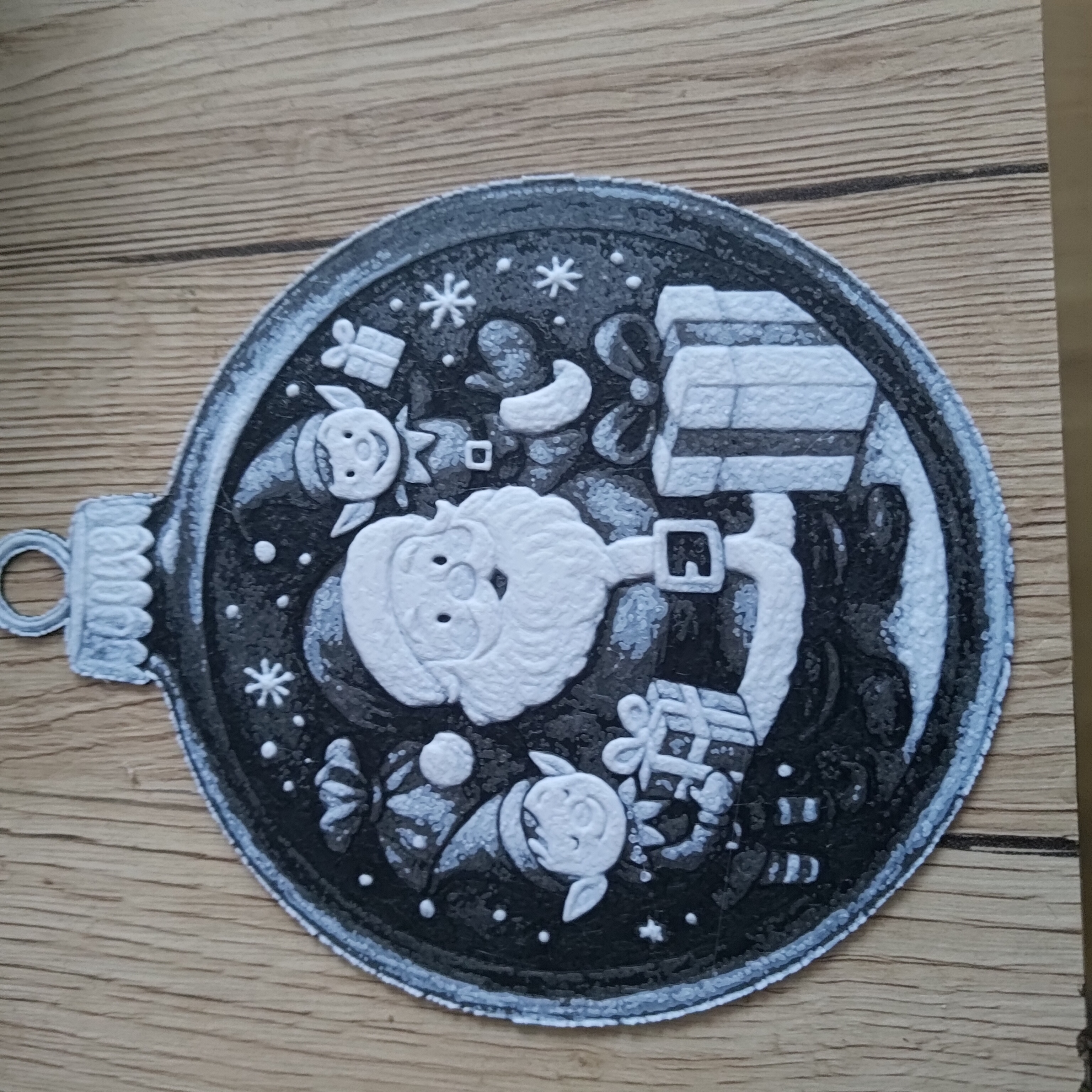Hueforge balíček vánočnich obrázku dekorace. Hueforge Christmas Decoration Image Pack.