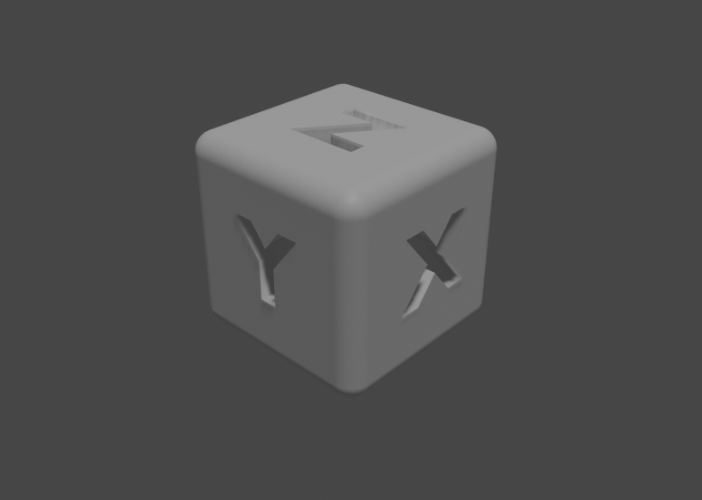 Calibrate Cube 20mm XYZ
