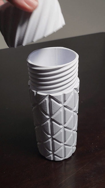 Tri Pattern Tactical Container