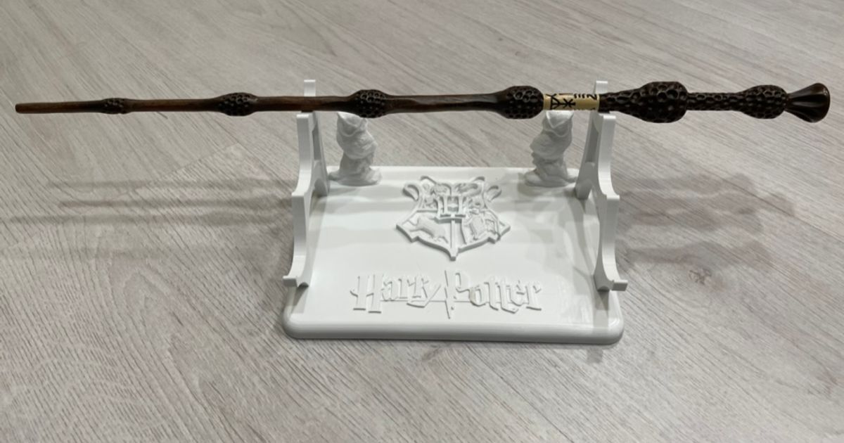 Harry Potter Wand Stand by Nellemar Download free STL model