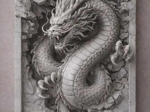 3d Picture Chinese Dragon