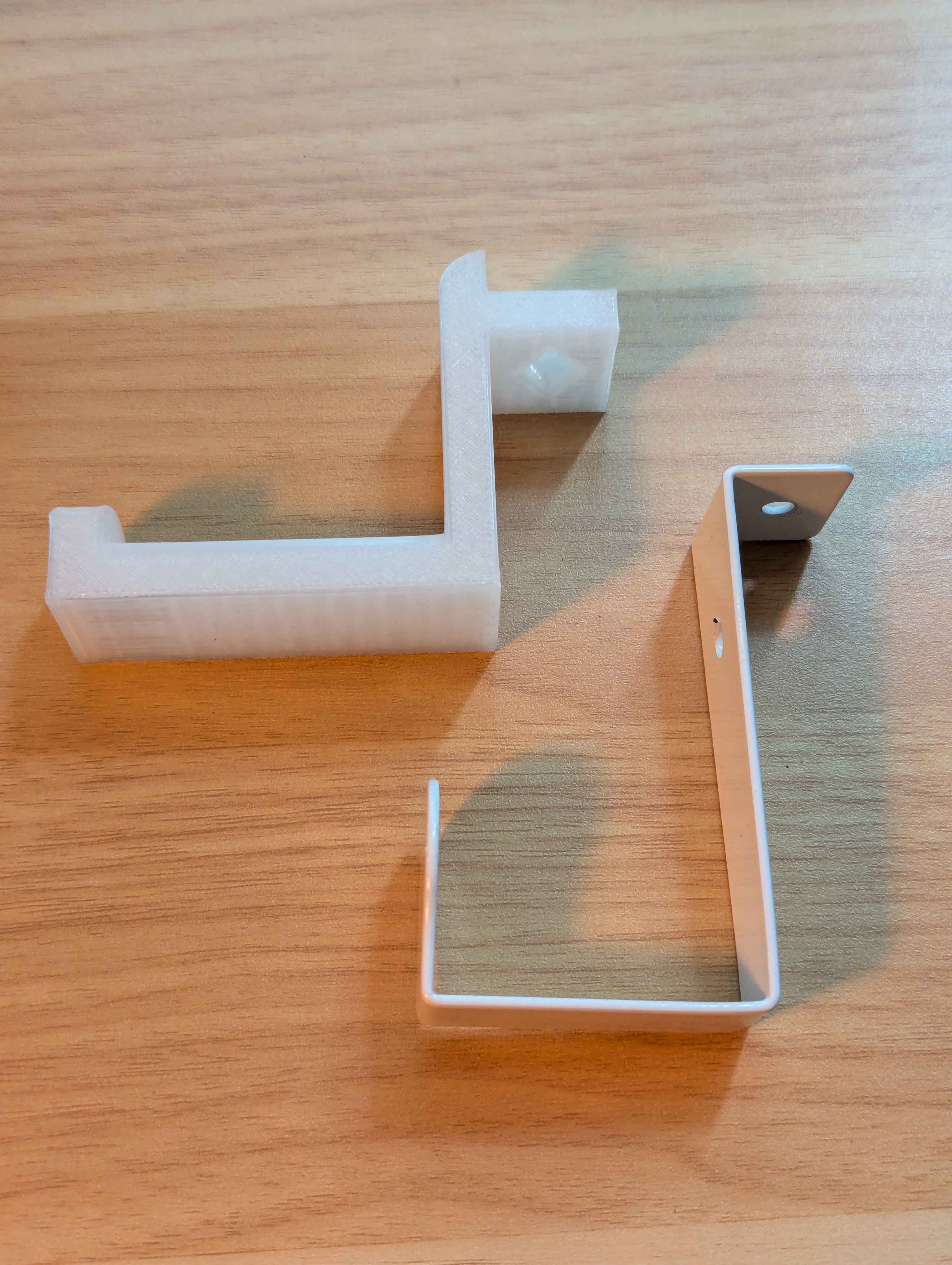 Side hook replacement for FLEXISPOT Essential standing desk — miniatura 4