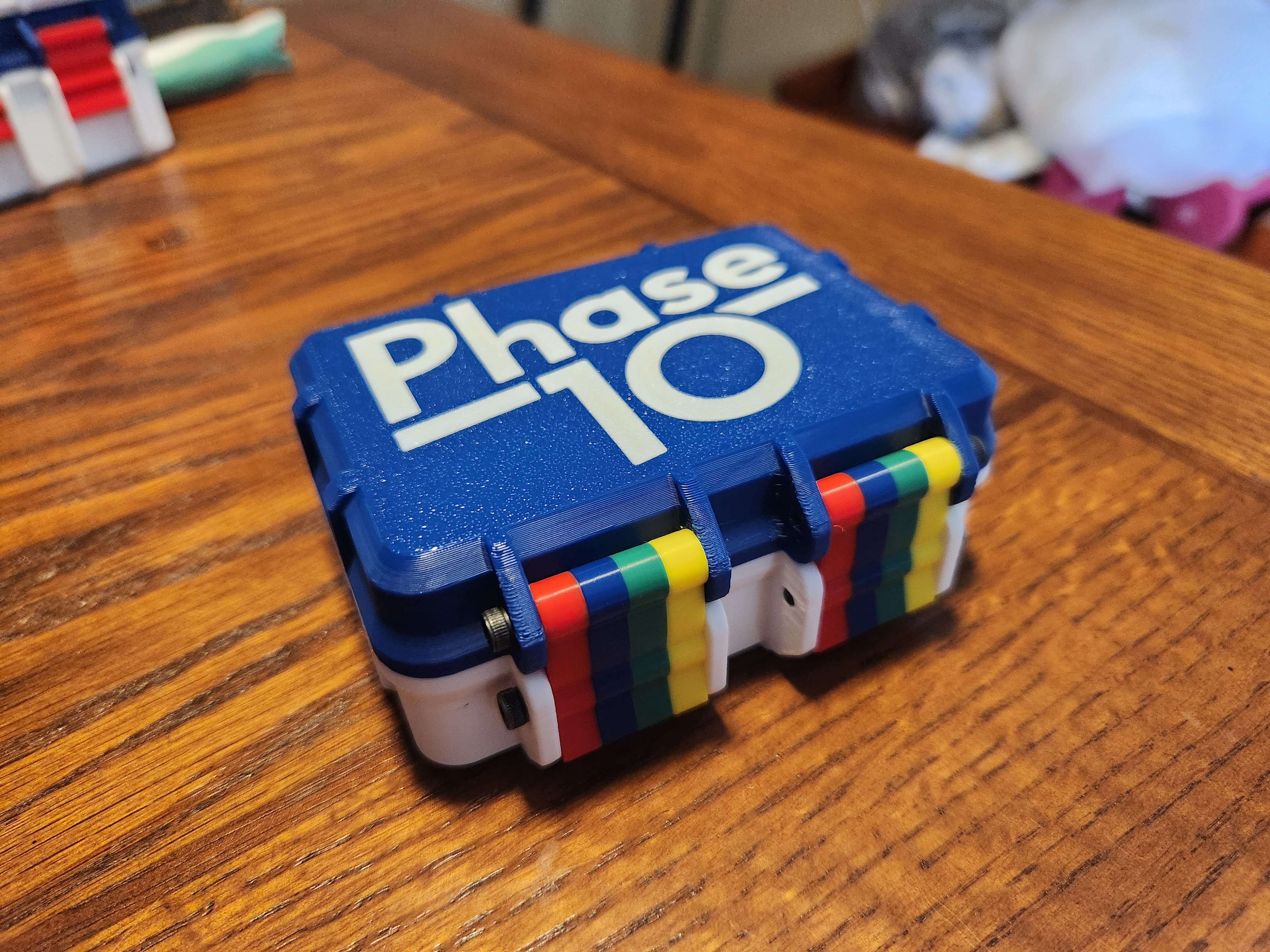 Multicolored Phase 10 Box