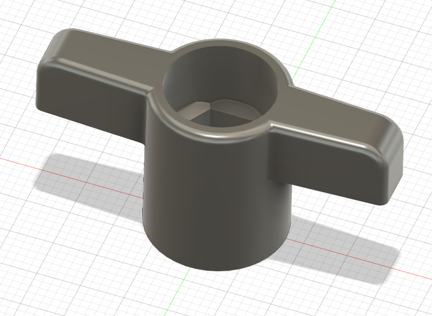 Turning handle for car roof rack