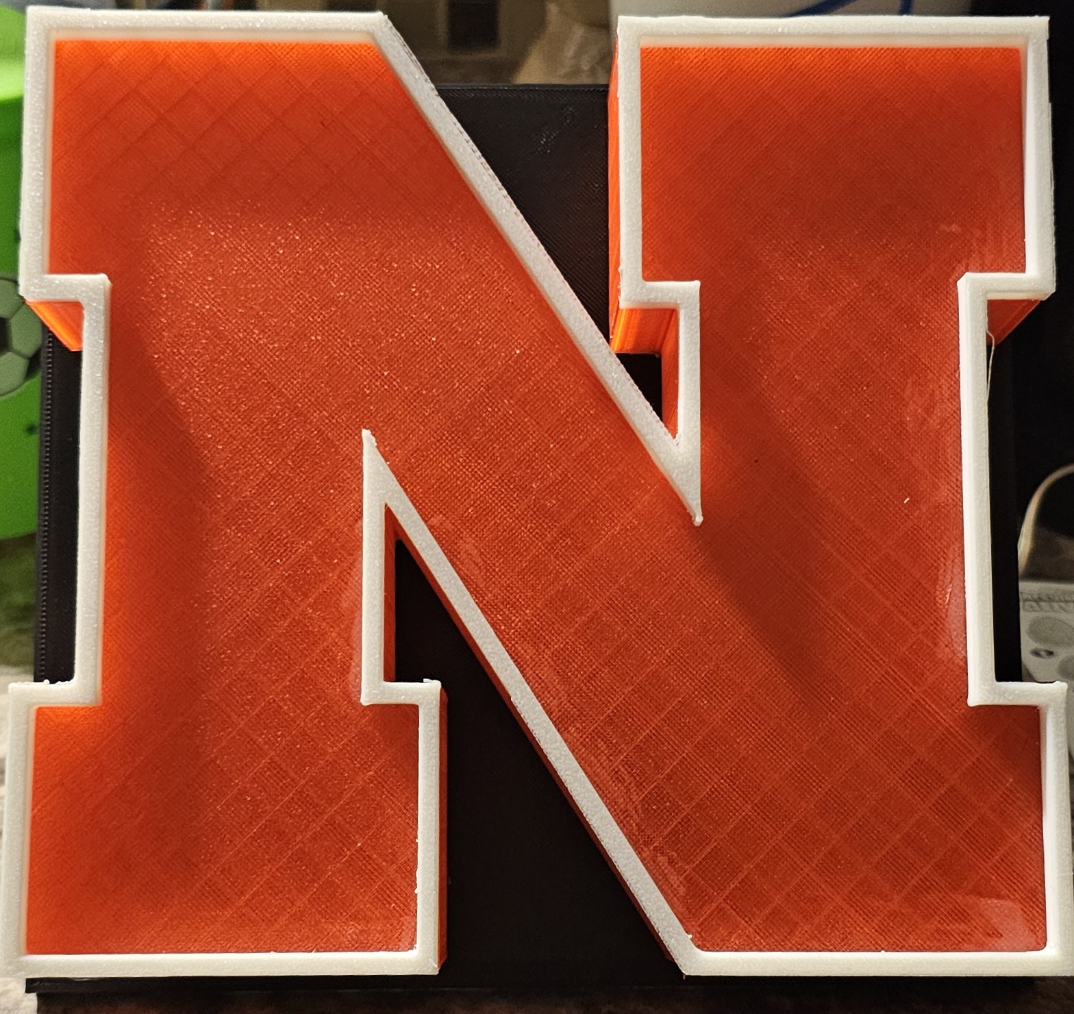 Nebraska Cornhuskers Sign by AE Designs | Download free STL model ...