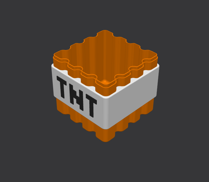 Minecraft Movie TNT Popcorn Bucket