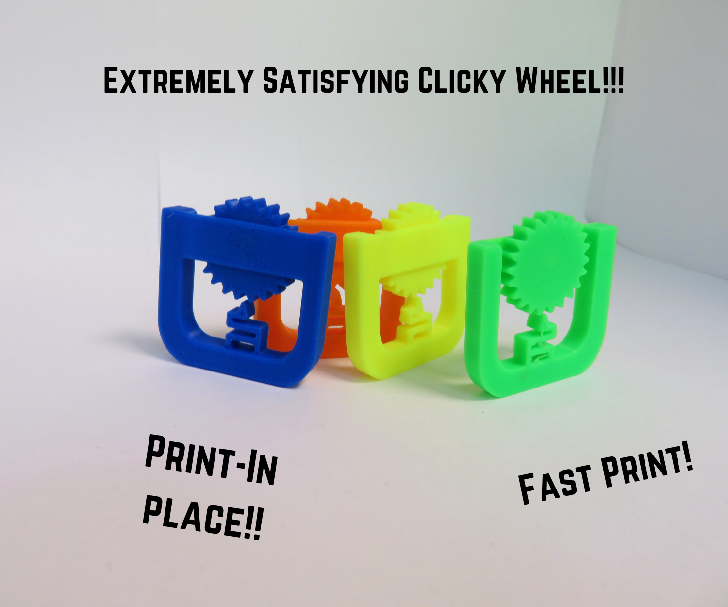 Extremely Satisfying Fidget Clicker Wheel