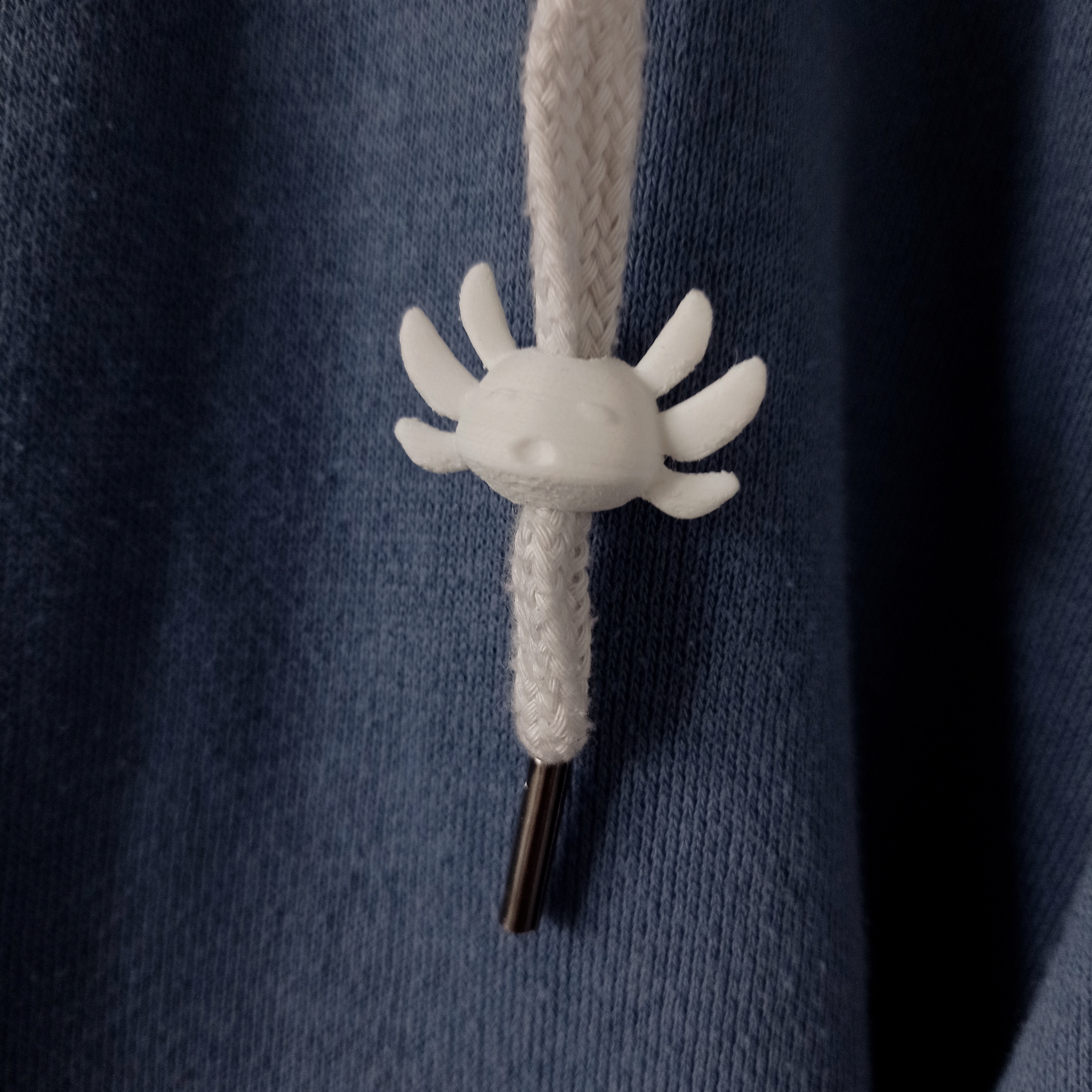 Axolotl hoodie bead 2 sizes