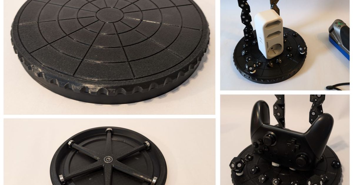 Turntable by Chrisfu | Download free STL model | Printables.com