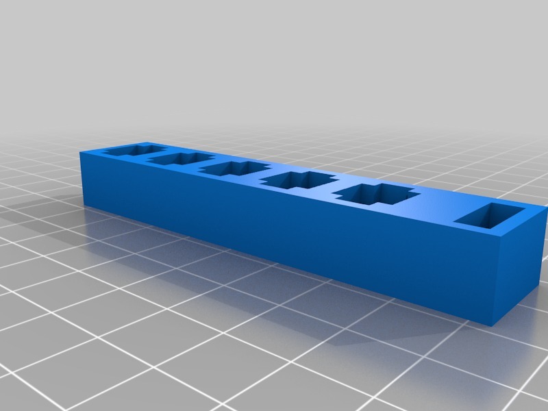 1S LiPo Battery Organizer by patshead Download free STL model