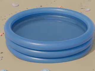 Inflatable Pool by LukeHodde | Download free STL model | Printables.com
