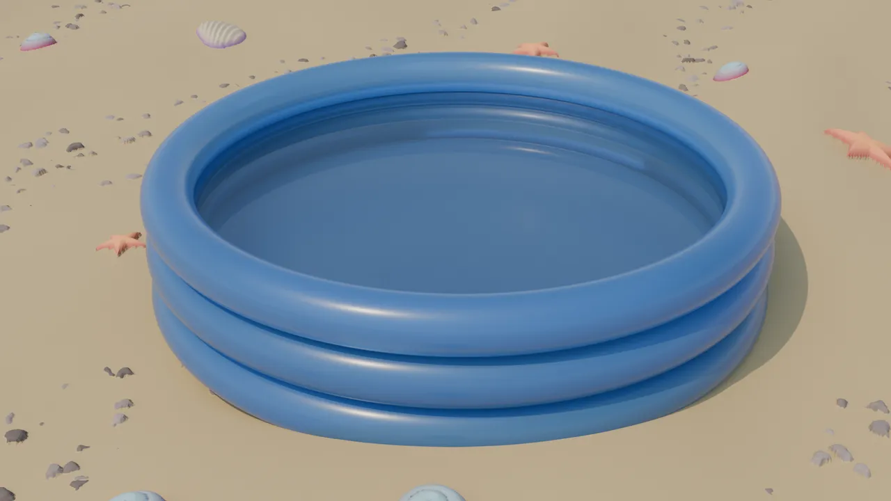 Inflatable Pool by LukeHodde | Download free STL model | Printables.com