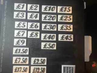 price tags