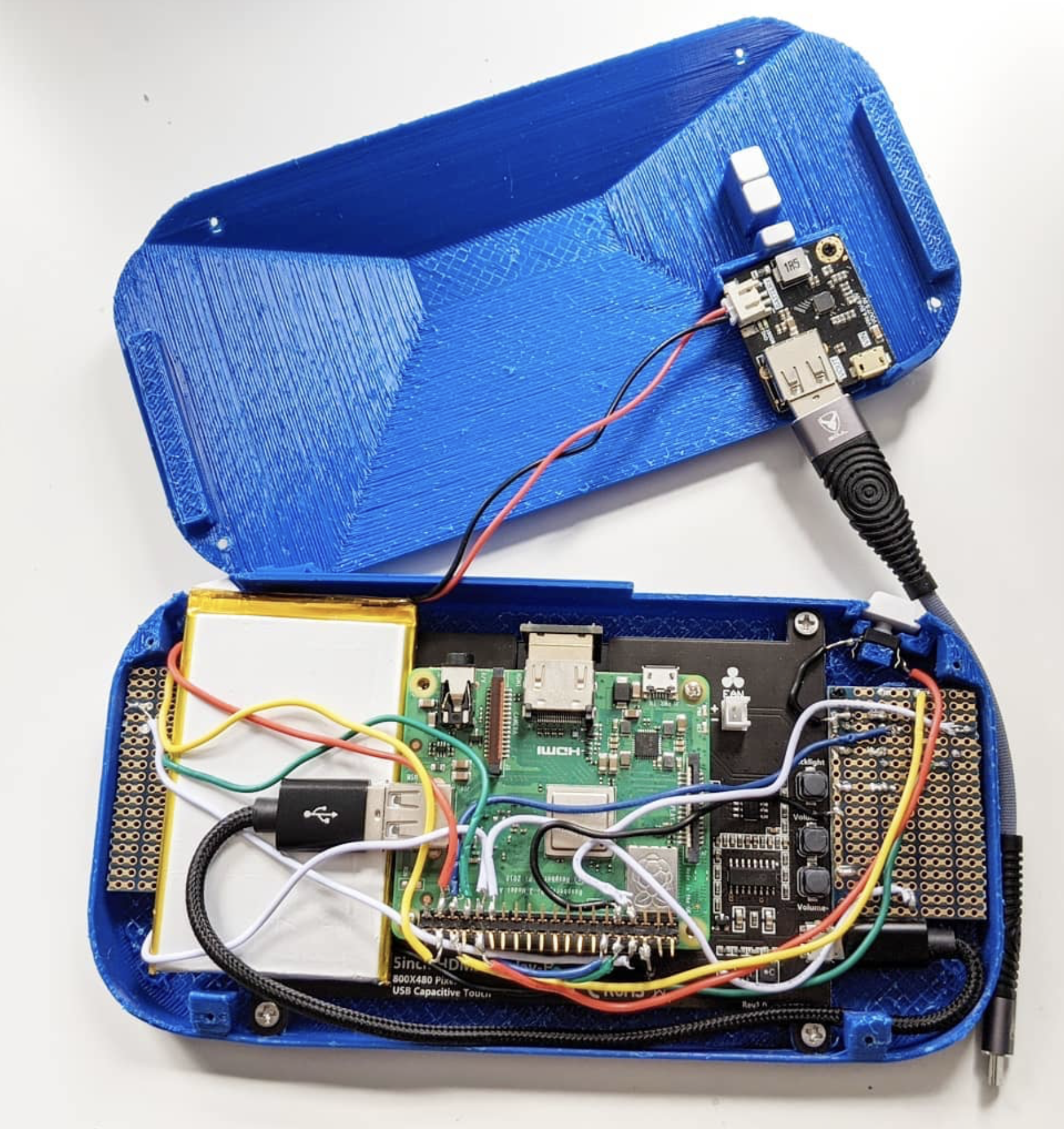 Raspberry Pi 3 emulator console shell — miniatura 5