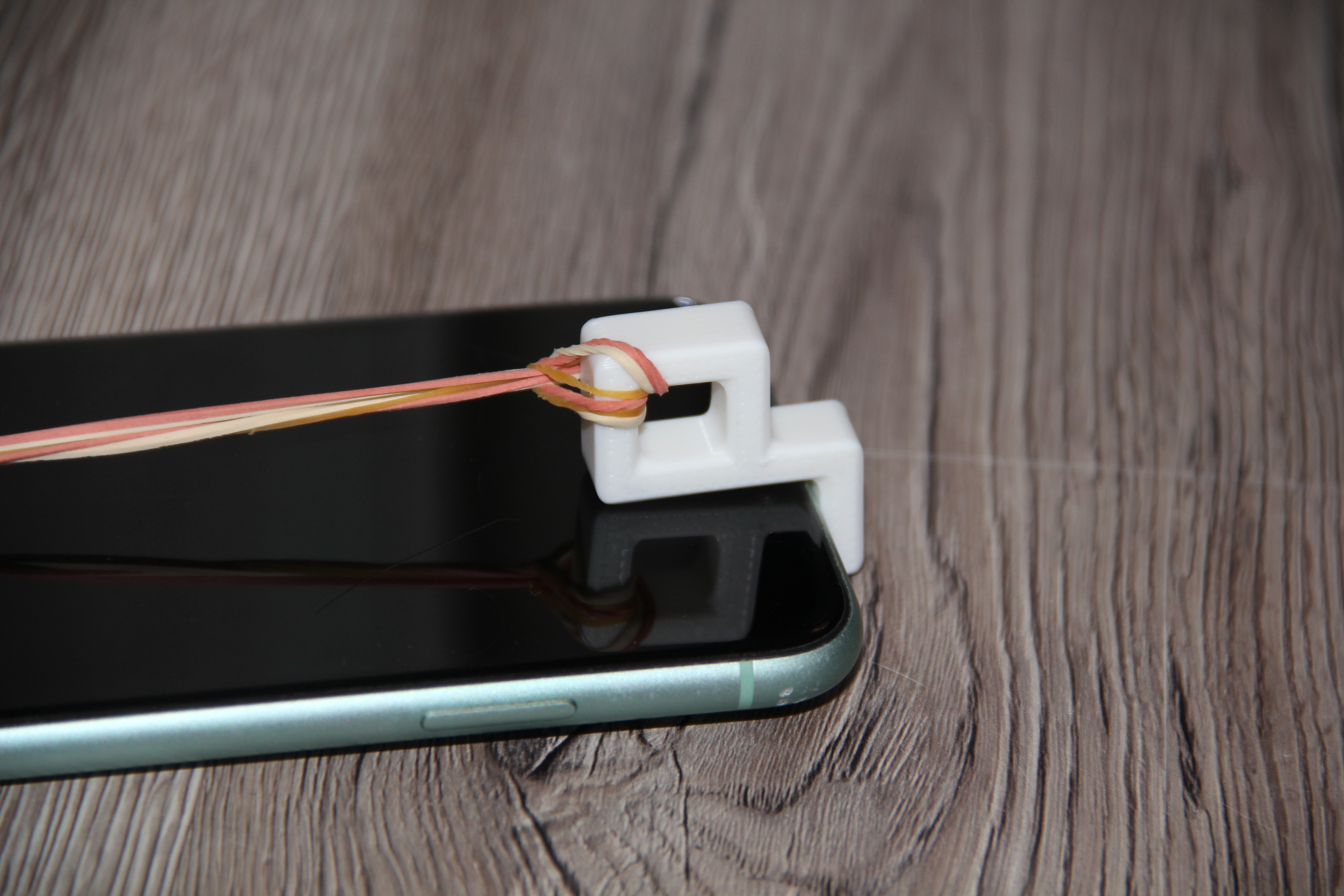 Charge cable holder for my stupid iPhone 11