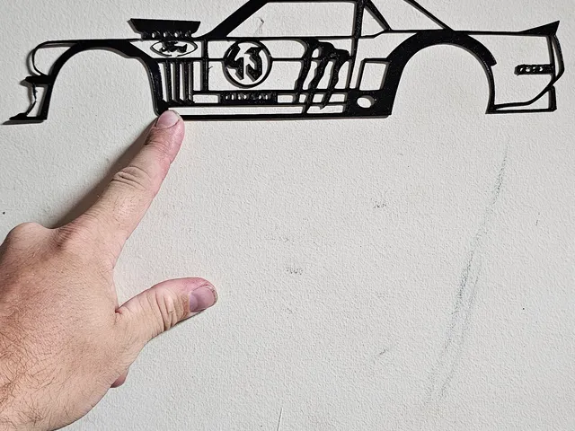 Hoonicorn w/ decals Wall Art