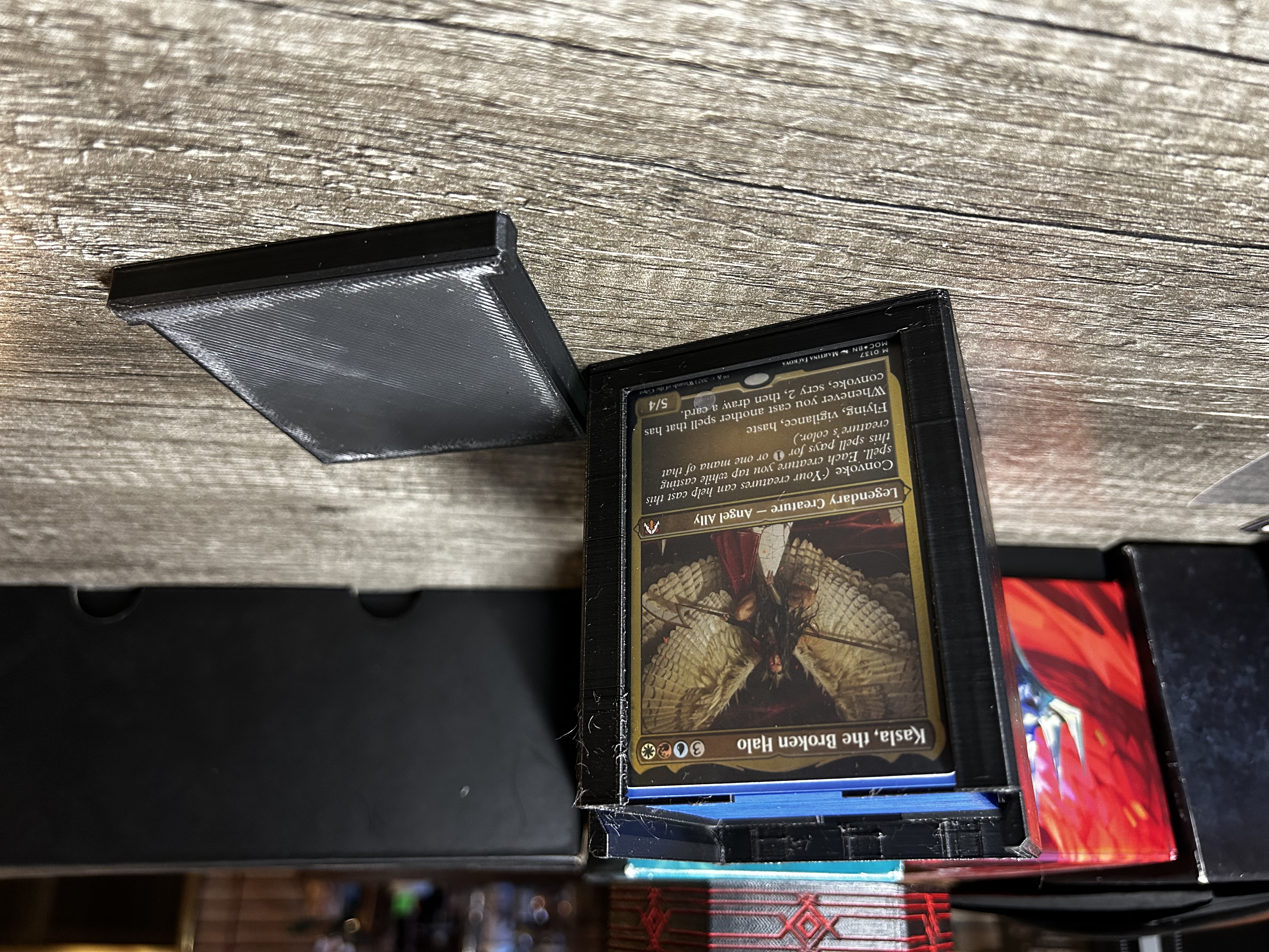 mtg commander display box (with magnets)