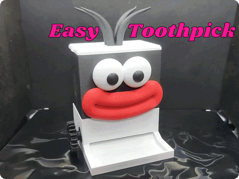 Miniatura 2 do modelo 3D Funny Toothpick Dispenser