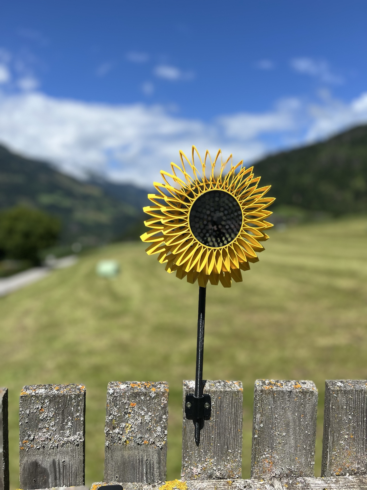 Sunflower Windmill bearing upgrade