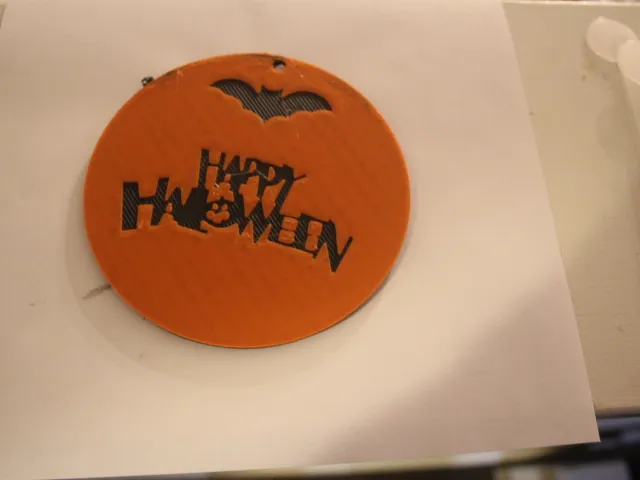 Happy Halloween wall decoration