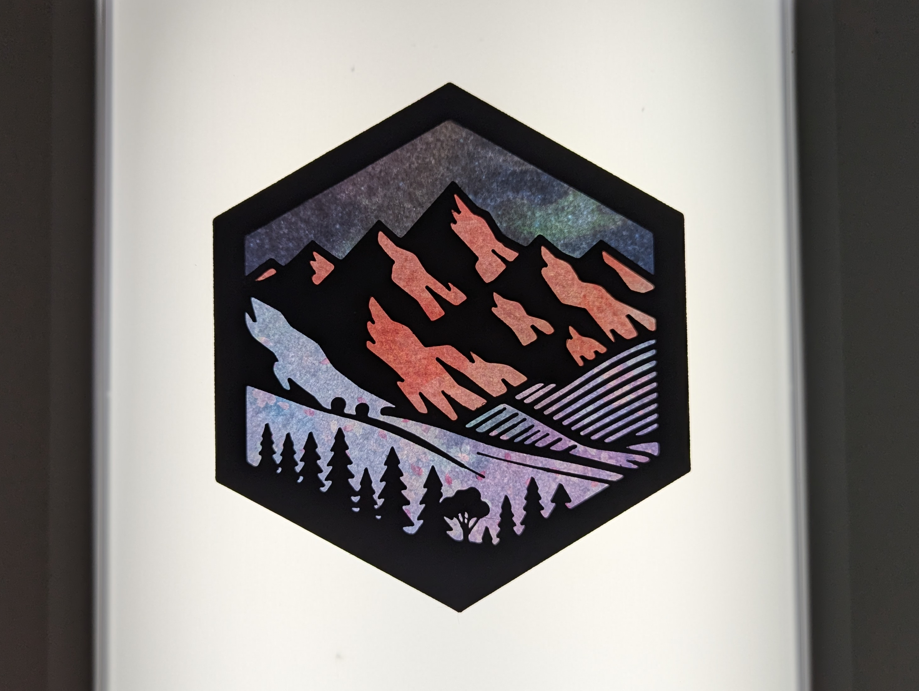 Lowlands Mountain-Range Stencils