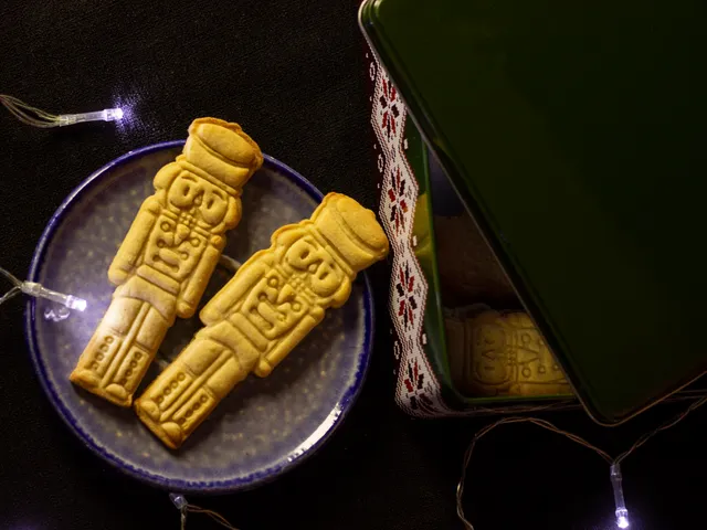 Nut cracker cookie cutter