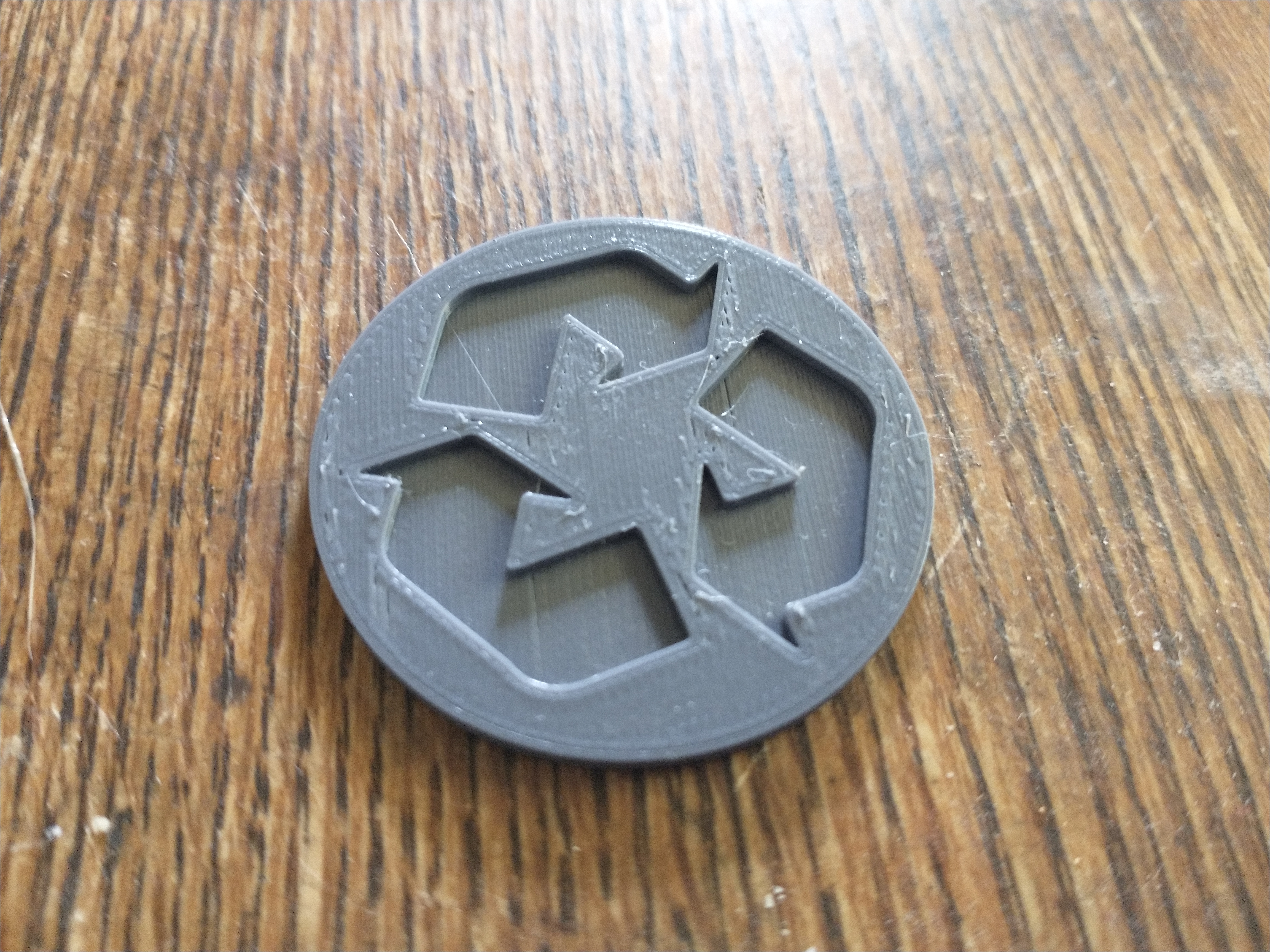 Recycle Symbol Coin