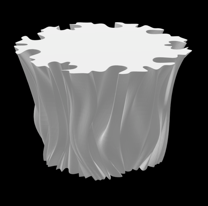 Miniatura 2 do modelo 3D Updated Fluid Vase