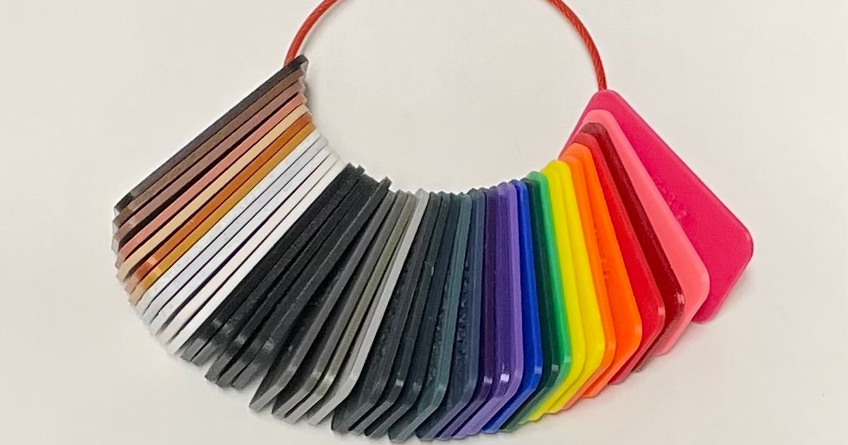 Color Chips by Rod Download free STL model