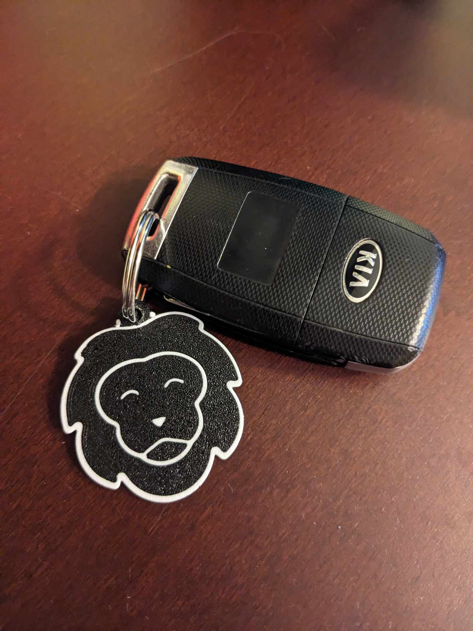 Lion Key Tag
