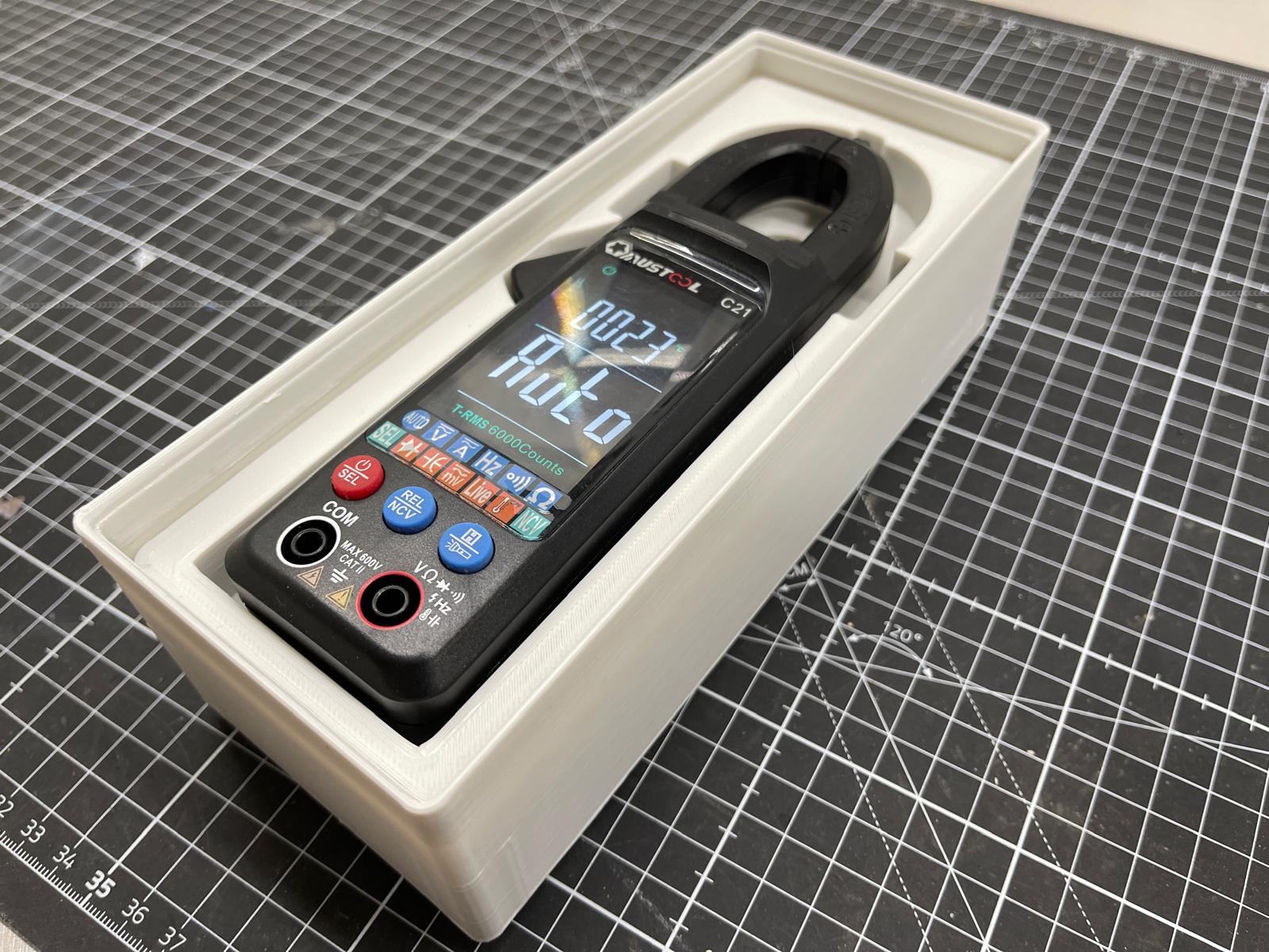 Gridfinity base tester multimetro by Makezings | Download free STL ...