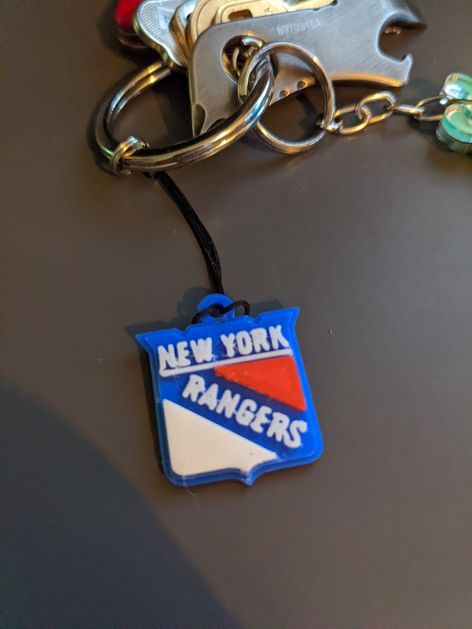 New York Rangers Keychain