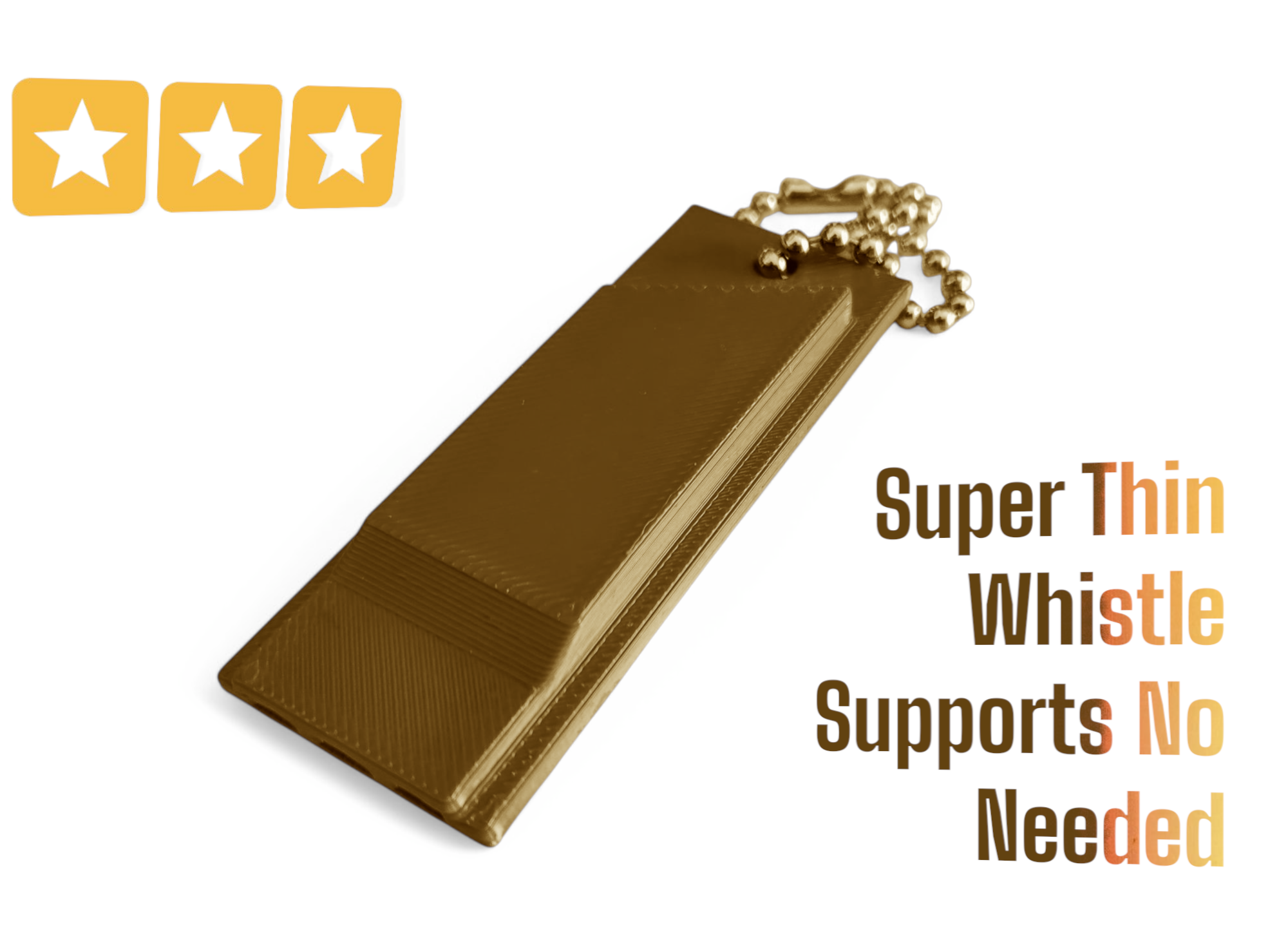 Super Thin Whistle 7 mm