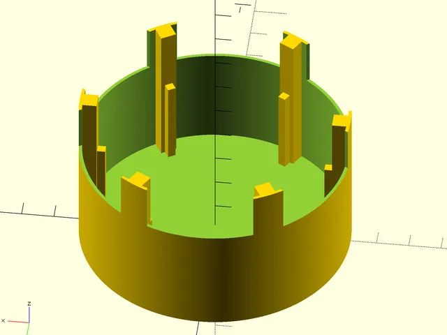 Parametric drain cap